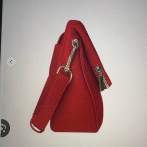 TOTE LE MONDE The Venice Red Handbag NWOT